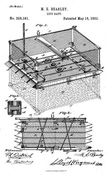 Maria Beasley's life raft design