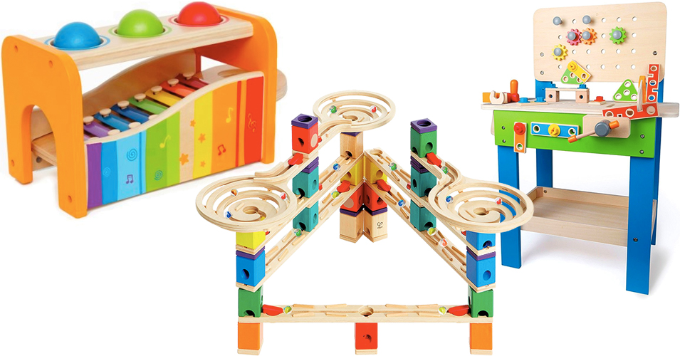 hape wooden crane