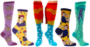 Fun Underfoot:   A Mighty Girl's Favorite Girl-Empowering Socks