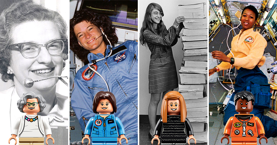 Lego nasa sales women