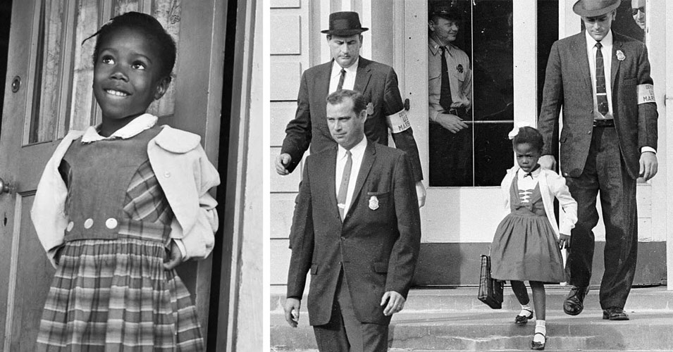 Ruby Bridges The 6 Year Old Who Needed A Federal Marshal Escort To Attend First Grade A Mighty Girl