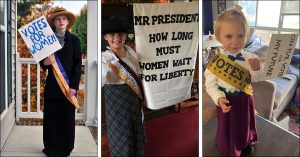 Mighty Girl Suffragists Remind Us to 'Get Out and Vote!' this Election Day