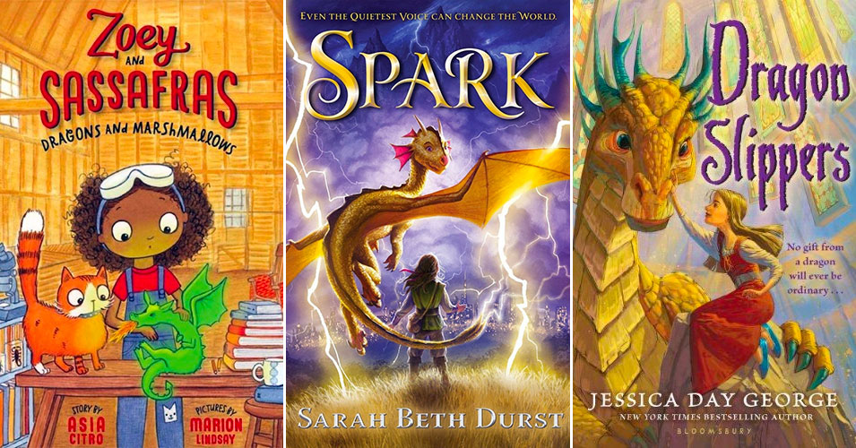 Here Be Dragons: 25 Books Starring Dragon-Loving Mighty Girls
