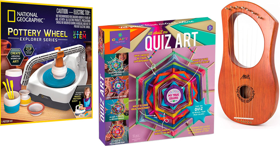 Dream Fun Coloring Kit for Girl Age 5 6 7 8 9, Art and Craft 3D