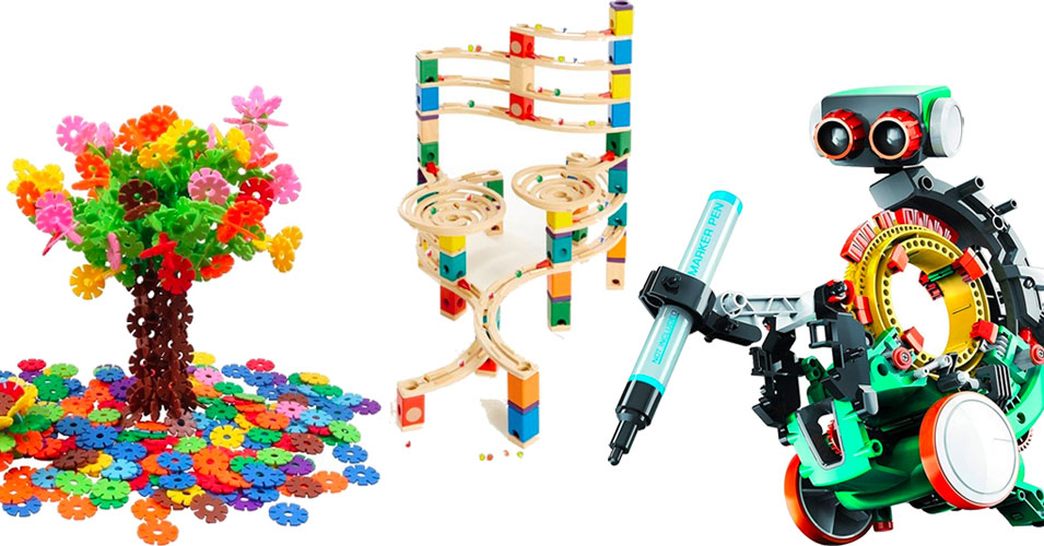 Flexible Colorful Building Sticks Plastic Kids Educational Toy DIY Construction 